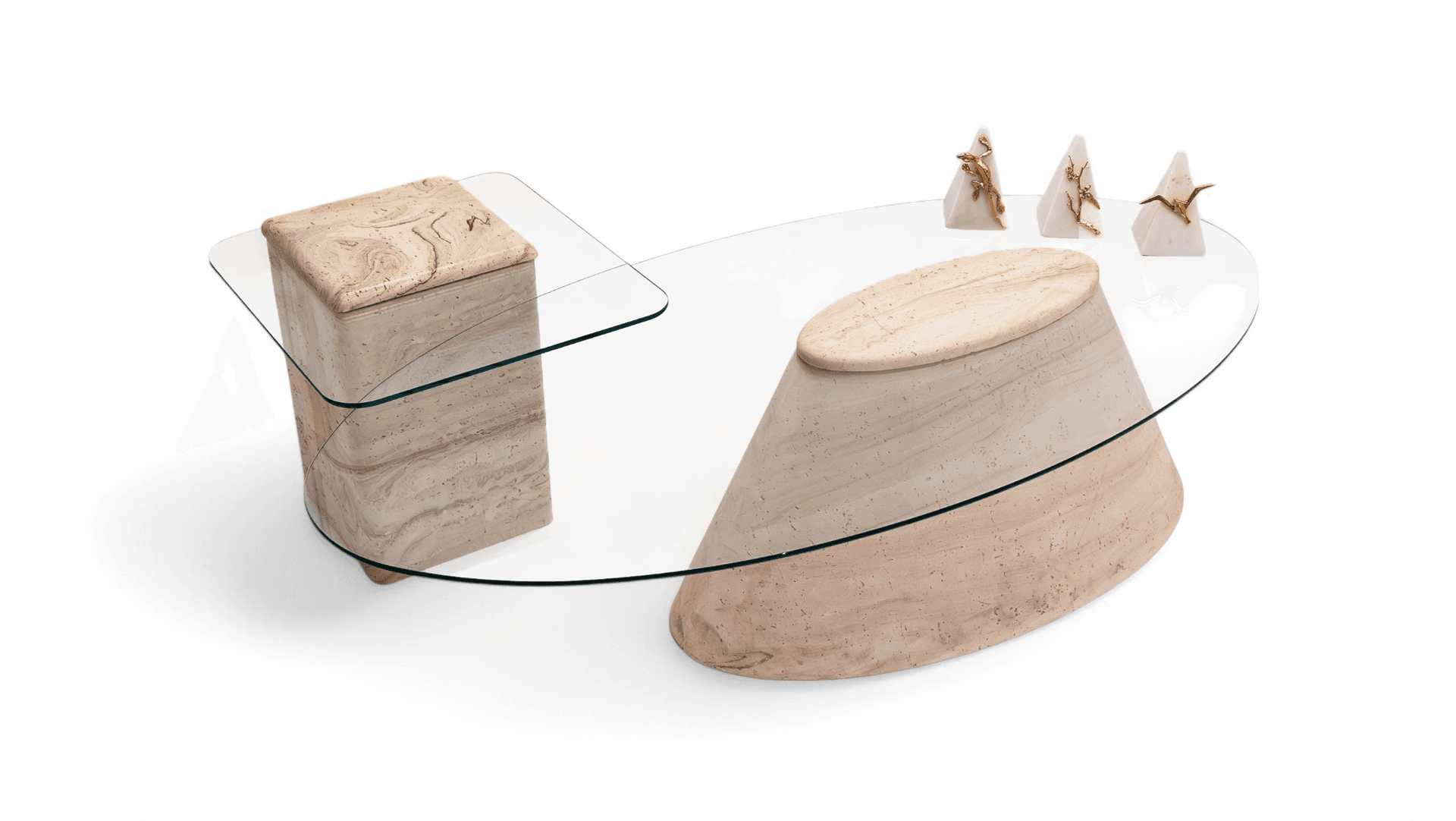 951-946 Traverten Orta Sehpa