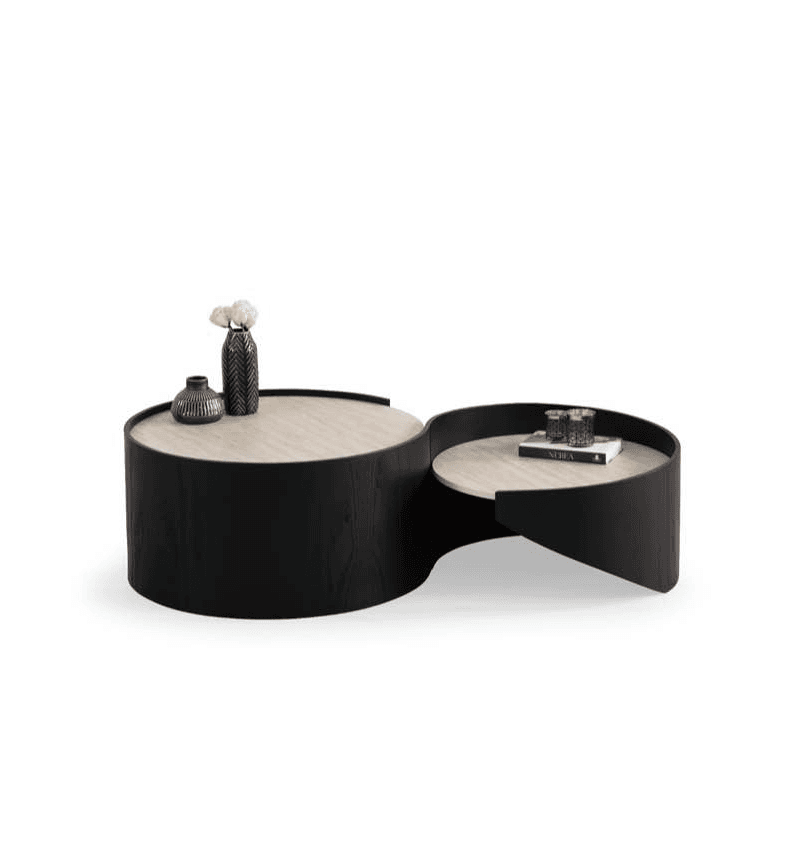 Atlantis Black Orta Sehpa